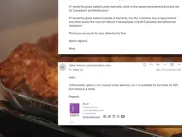 Salton Flip & Cook 3-in-1 Glass Air Fryer Review: One Year Later