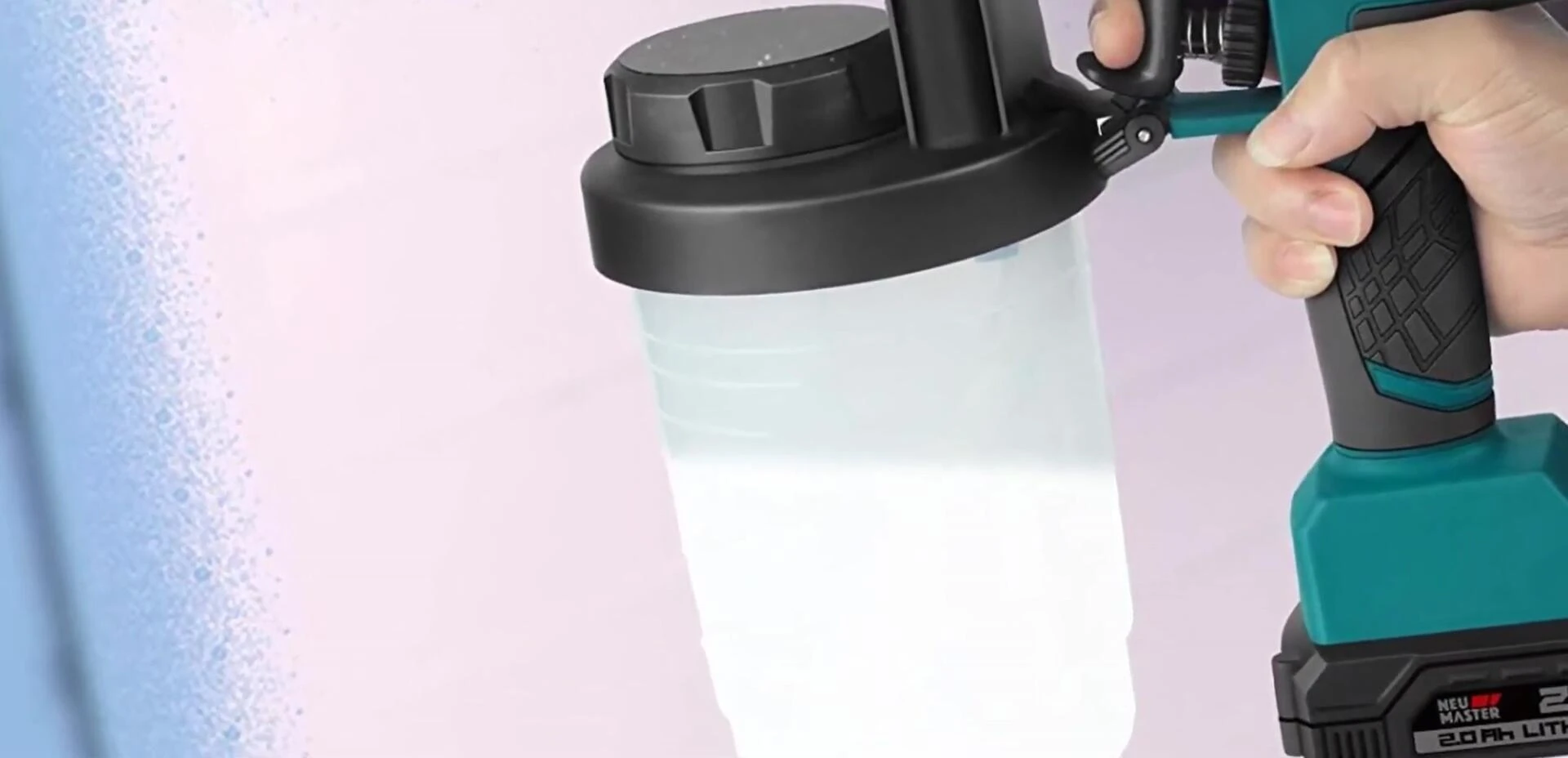 Placeholder for unnamed sprayer's ergonomic handle