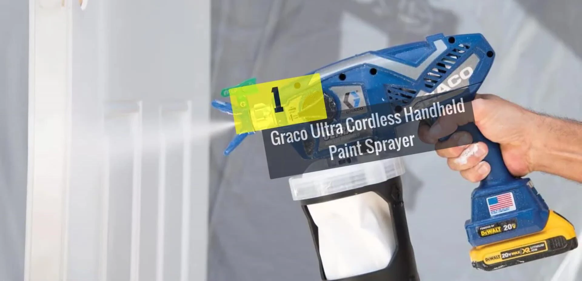 Graco Ultra Cordless Handheld Paint Sprayer