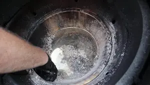 Kick Ash Basket & Can: Big Green Egg Cleaning Made Easy