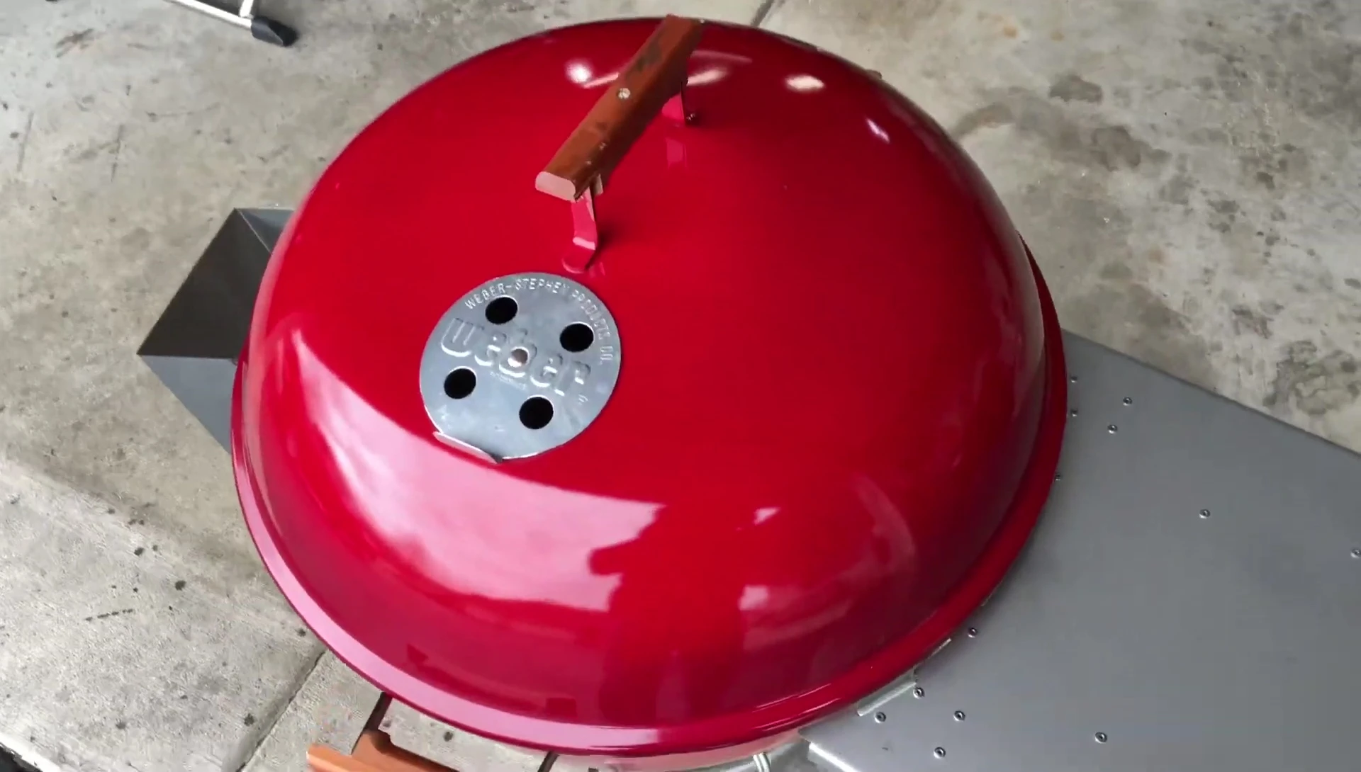 Heat Beacon Designs stainless steel side table