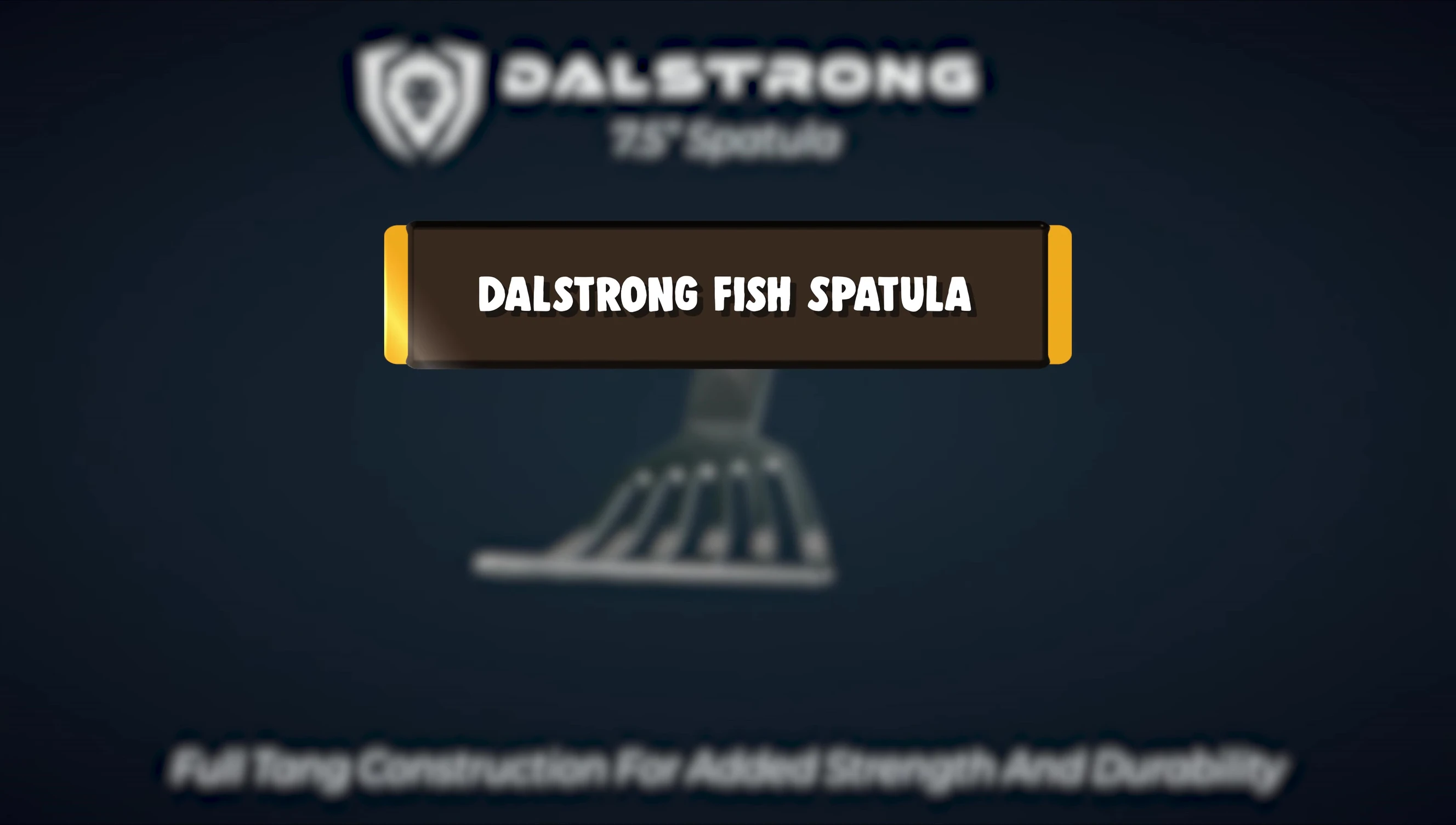 Dahlstrom 7.5 Flexible Fish Spatula: Overview of the spatula