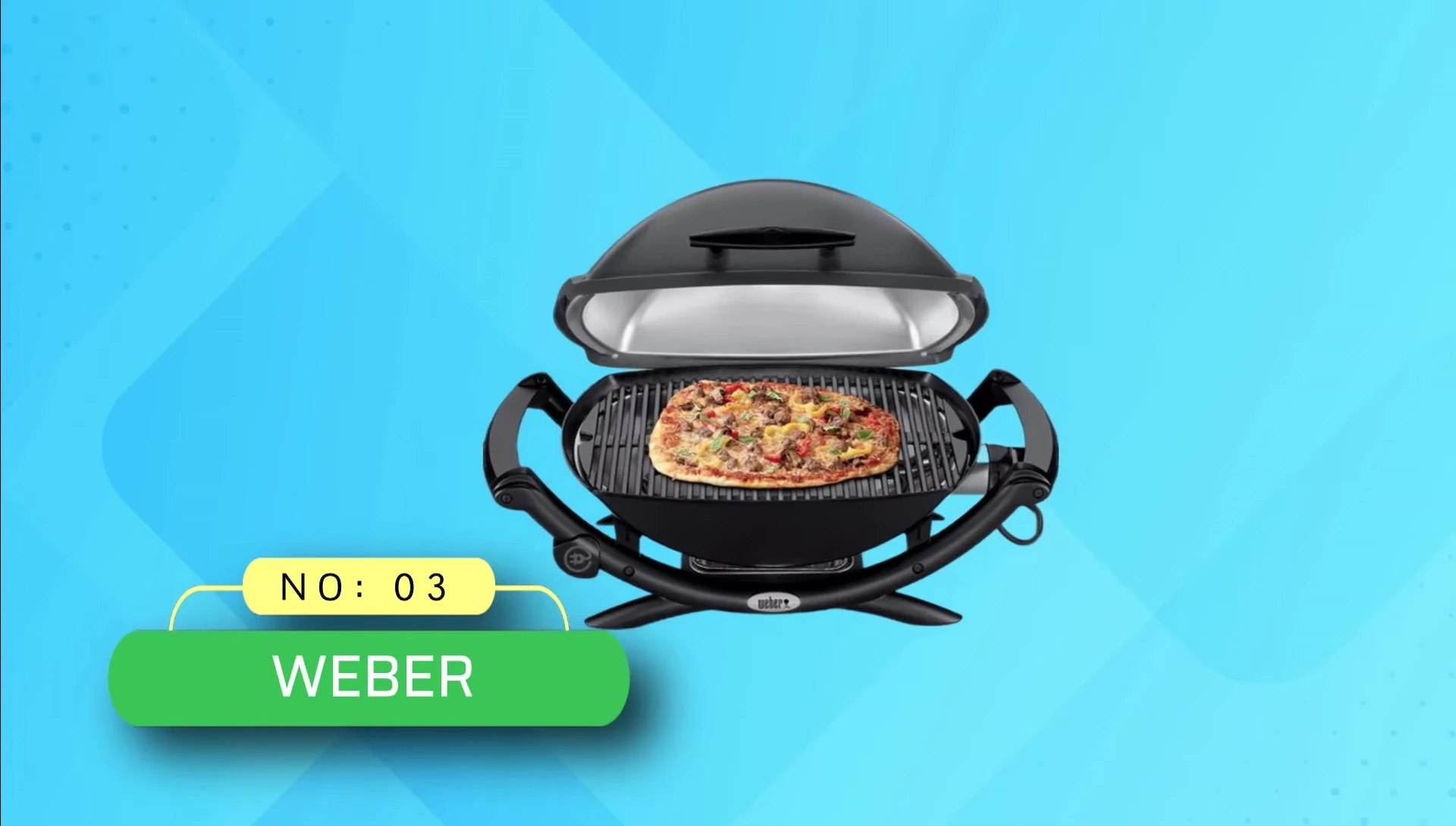 Weber Electric Grill overall shot
