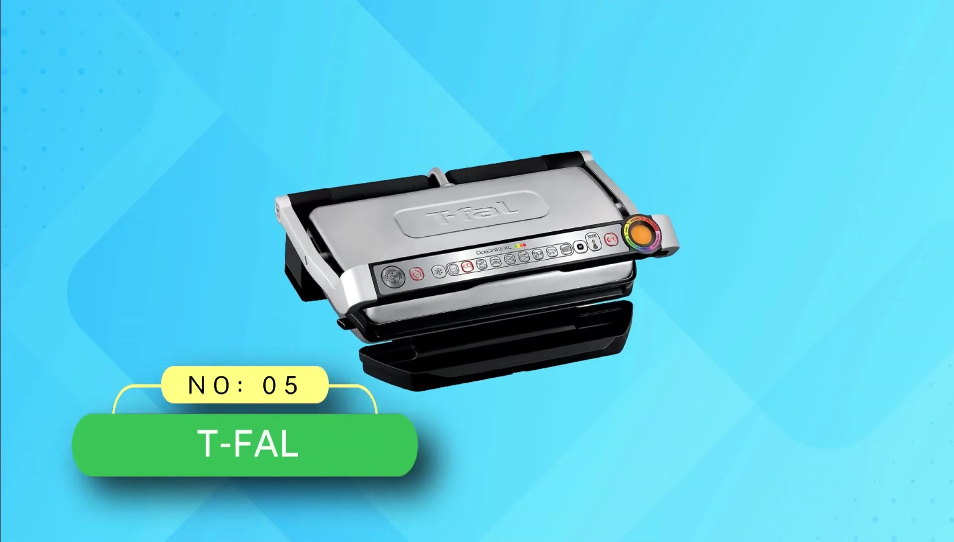 Defal Electric Grill showcasing its smart features
