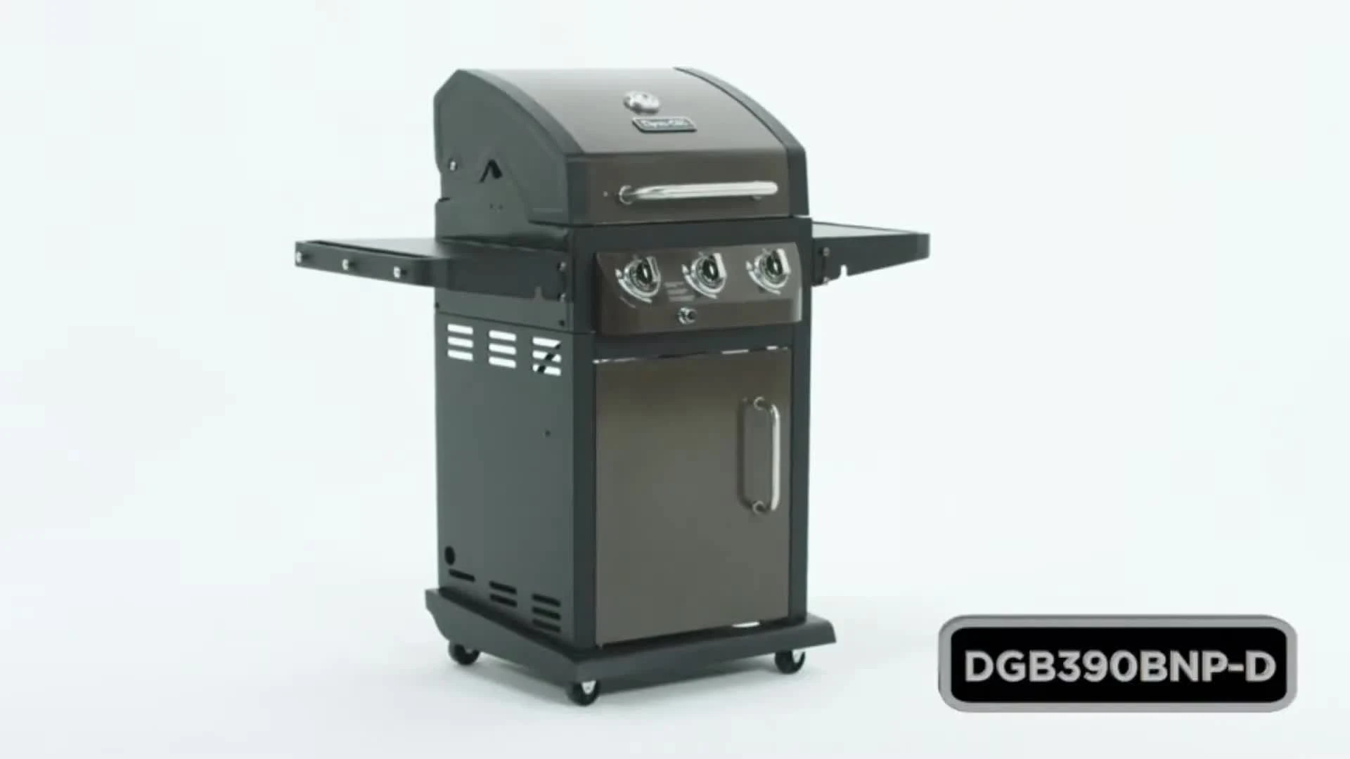 Close-up of the Dyna-Glo SmartSpace grill