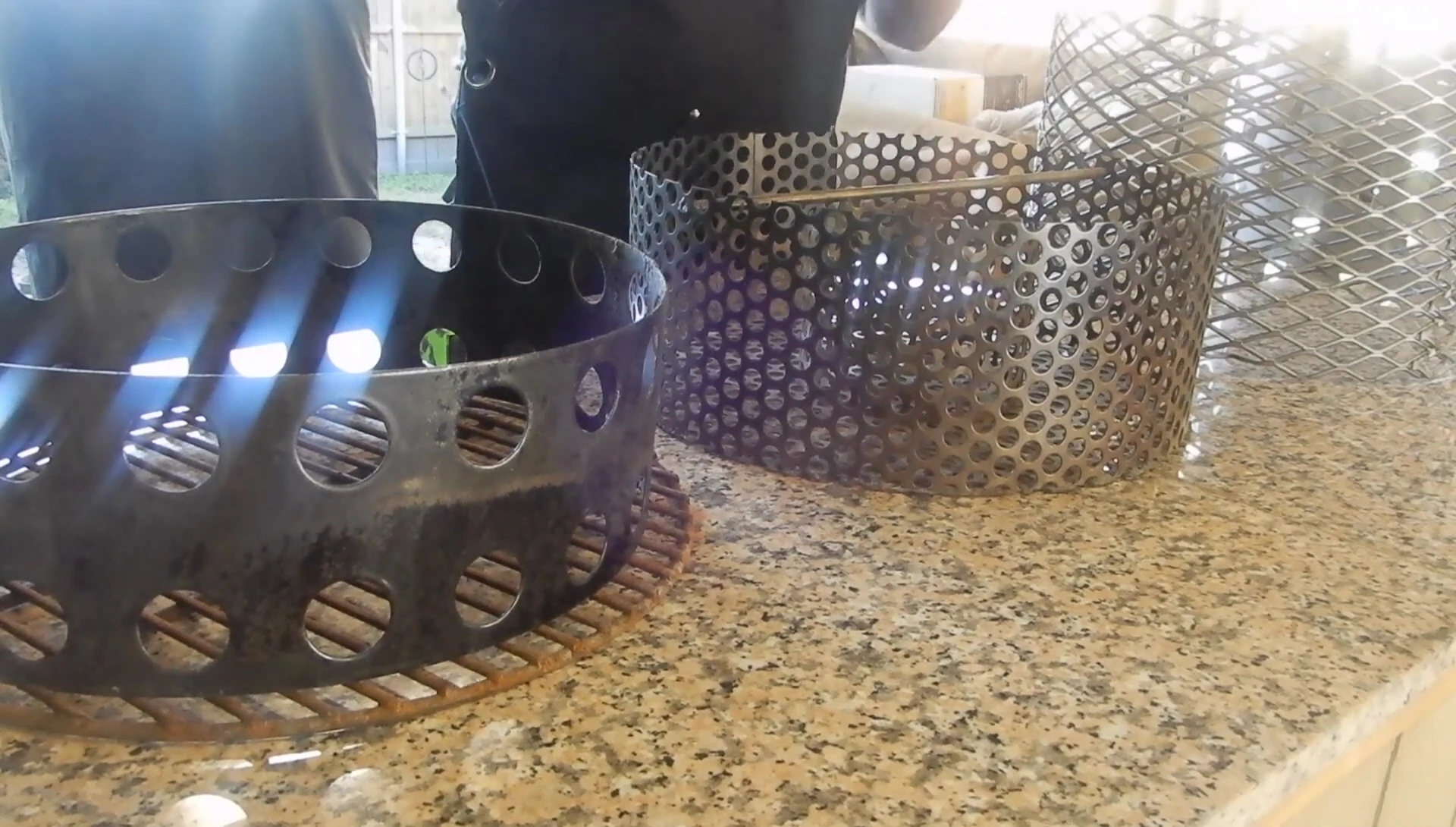 The Arbor Fab stainless steel charcoal basket.