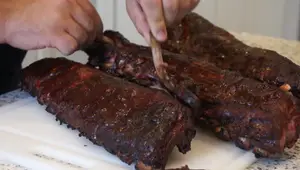 Smoked Ribs Recipe: A Delicious Char-Broil Kamander & Weber Rib Rack Experience