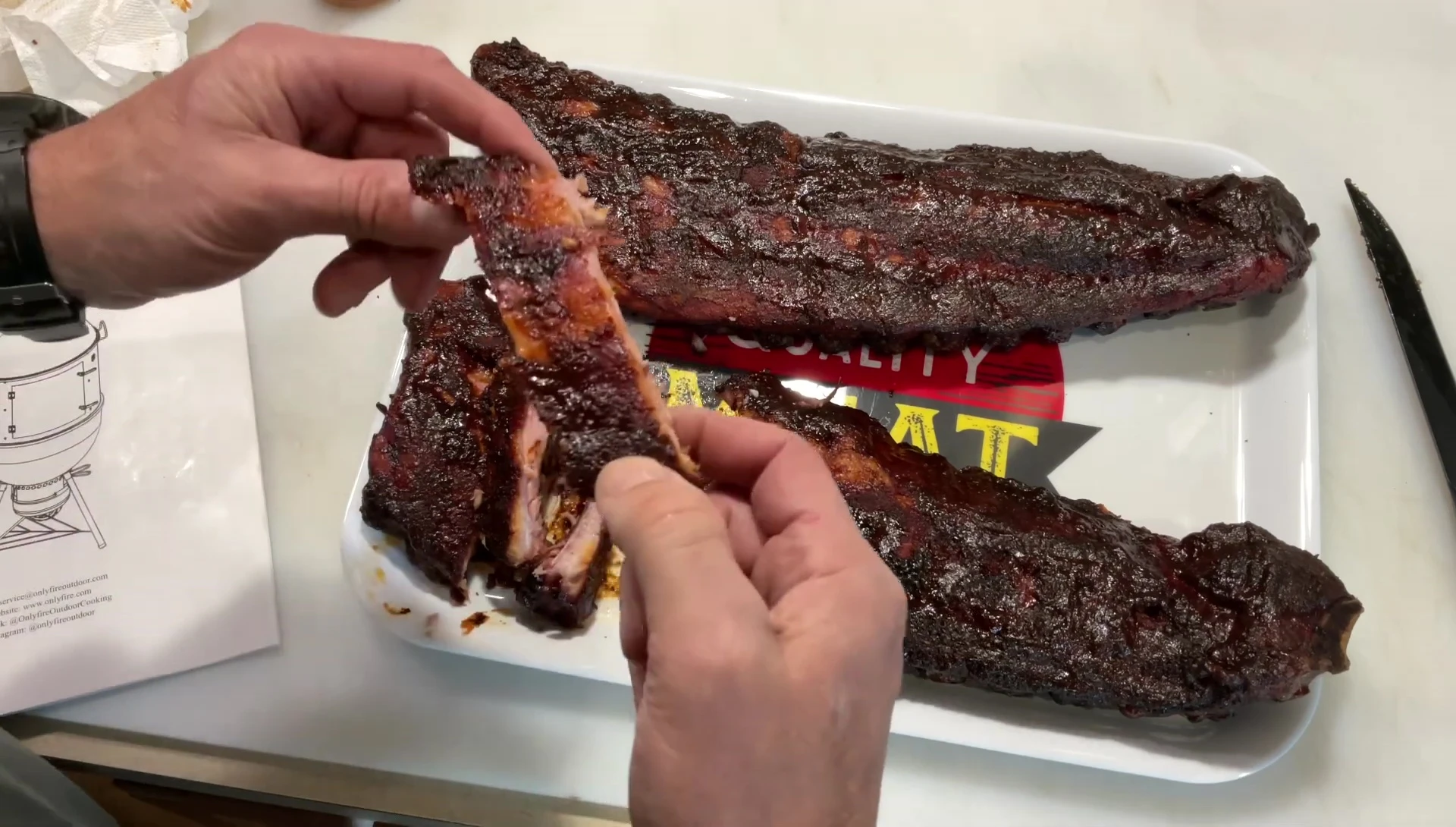Final shot showing the ribs again.