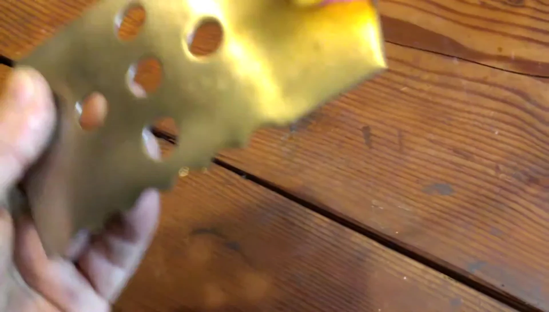 The creator's first titanium weld