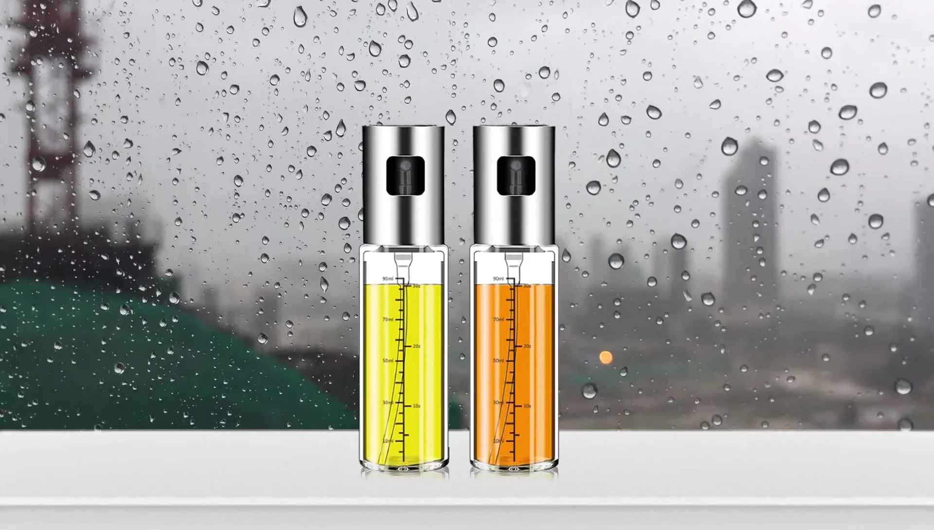 Two Nor Base oil sprayers, demonstrating the two-pack's versatility.