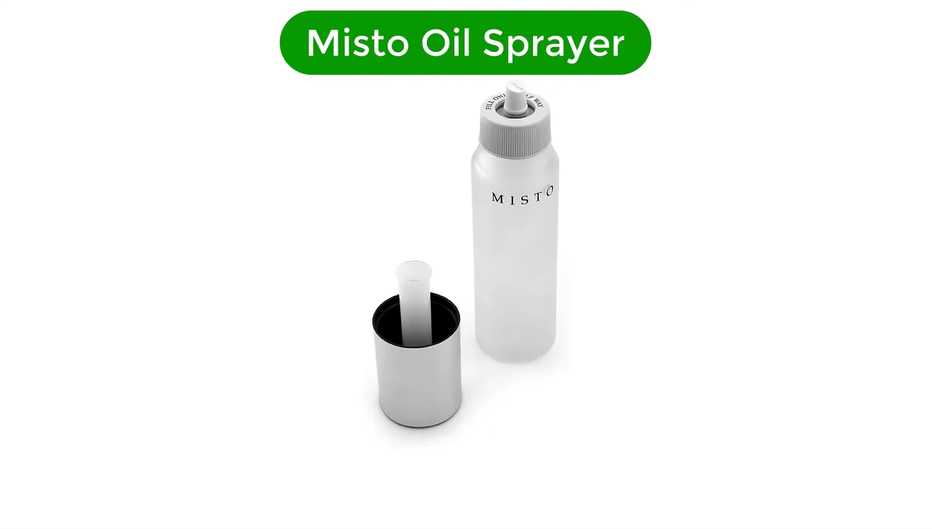 Close-up of the Misto oil sprayer.