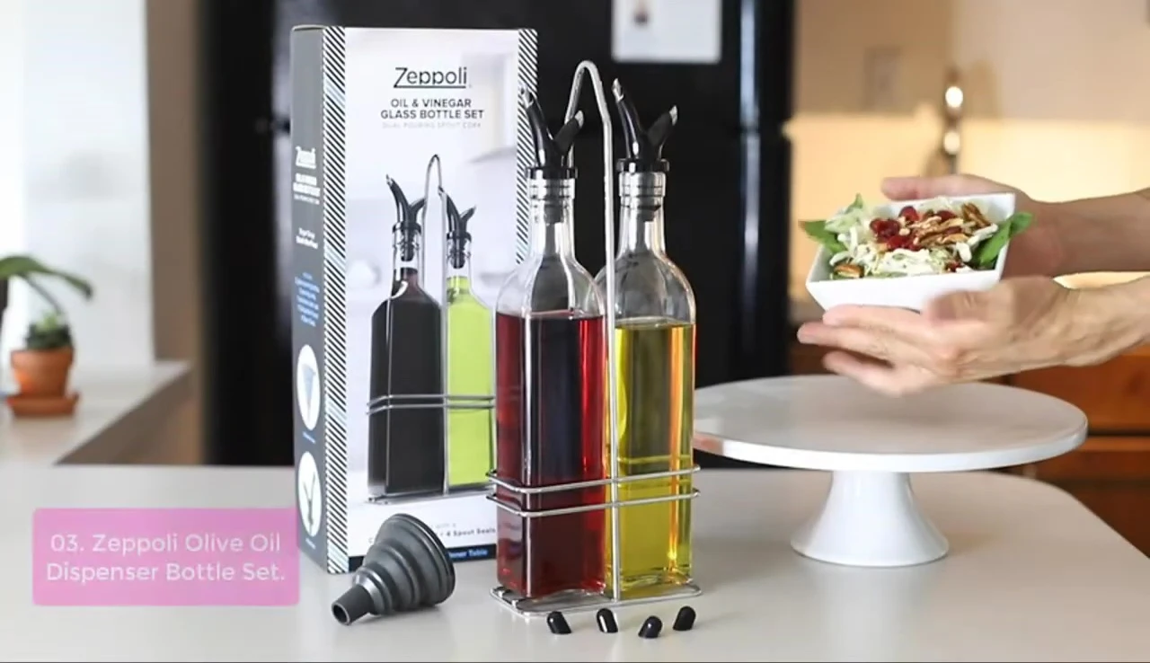 The Zeppelin dispenser bottles