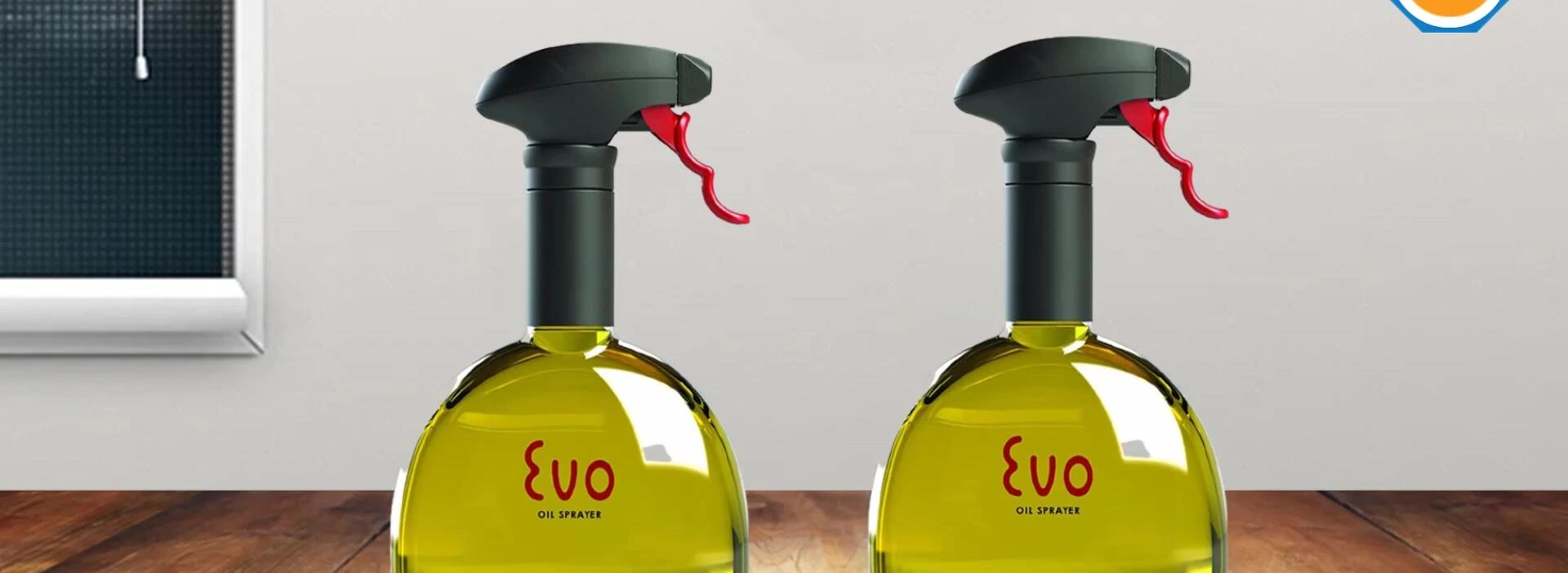 Close-up of the Evo sprayer trigger
