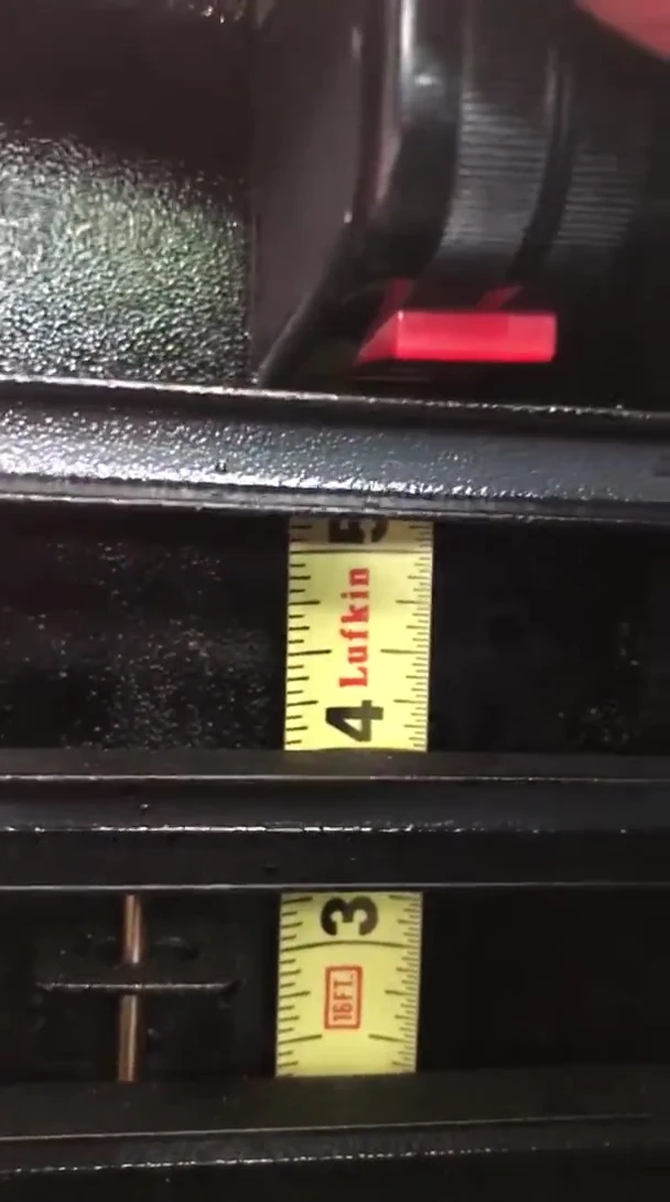 Measurement of the sensor's height above the bracket.
