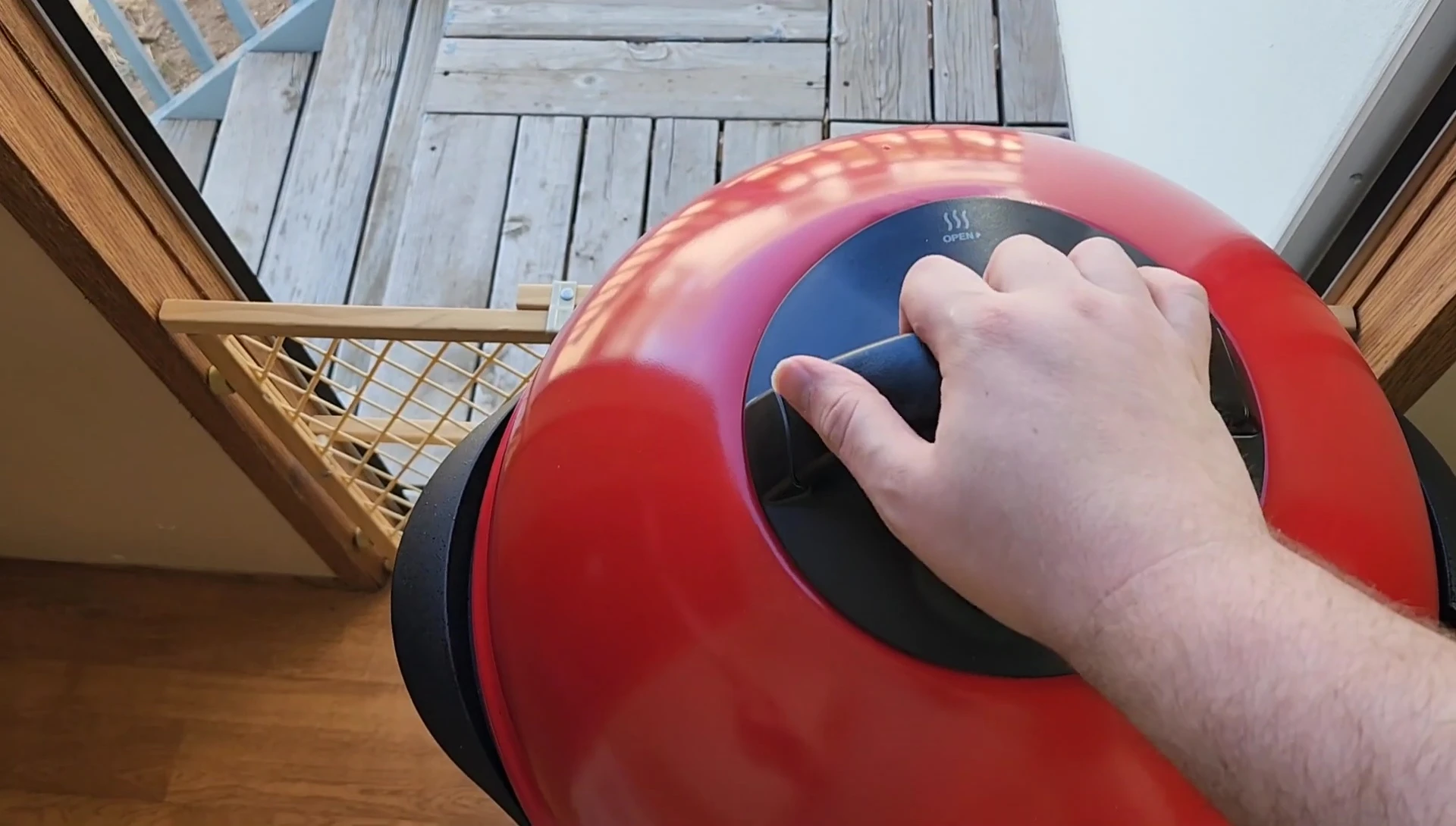 Showcase of the adjustable vent.