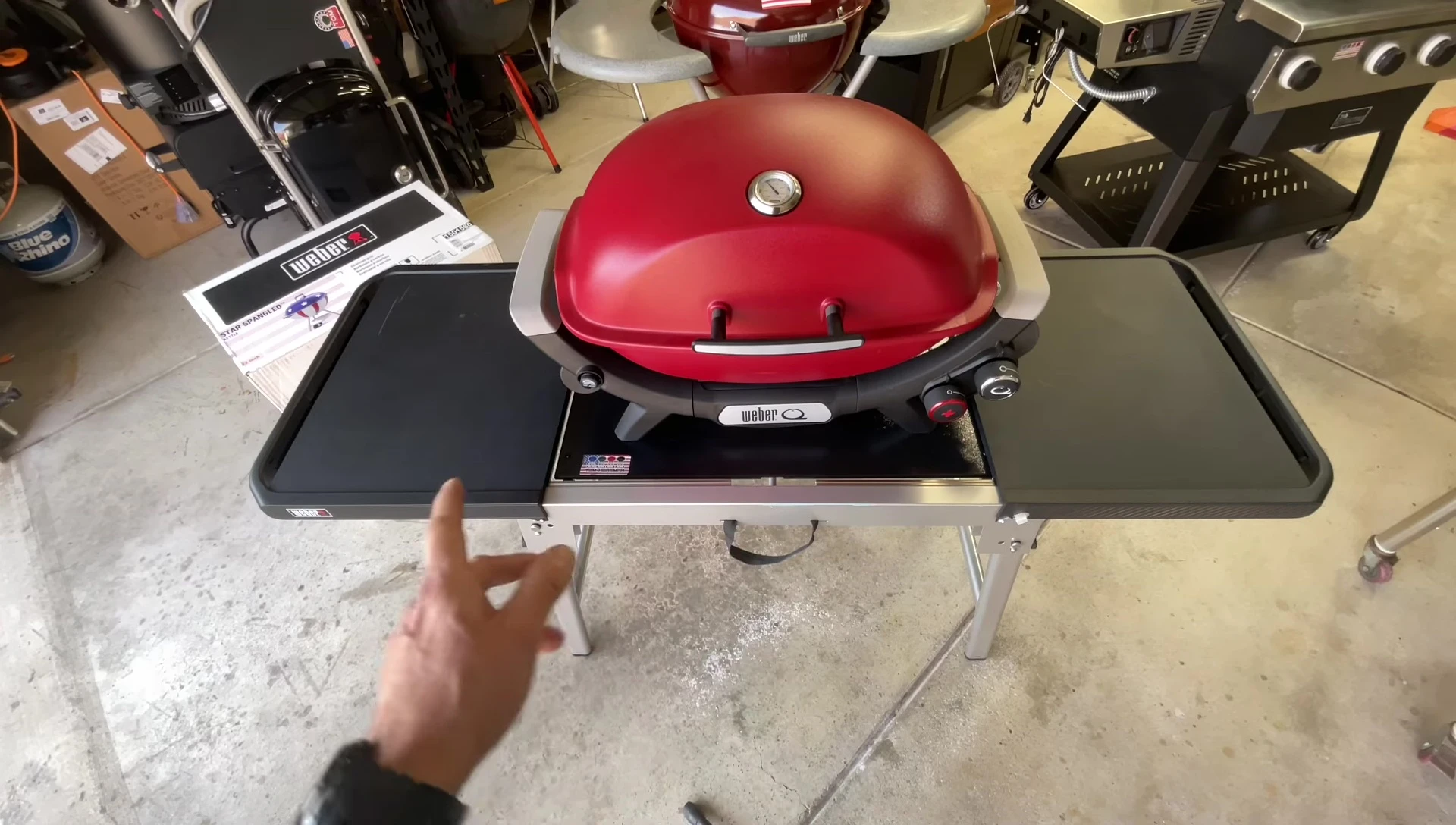 The upgraded Weber table