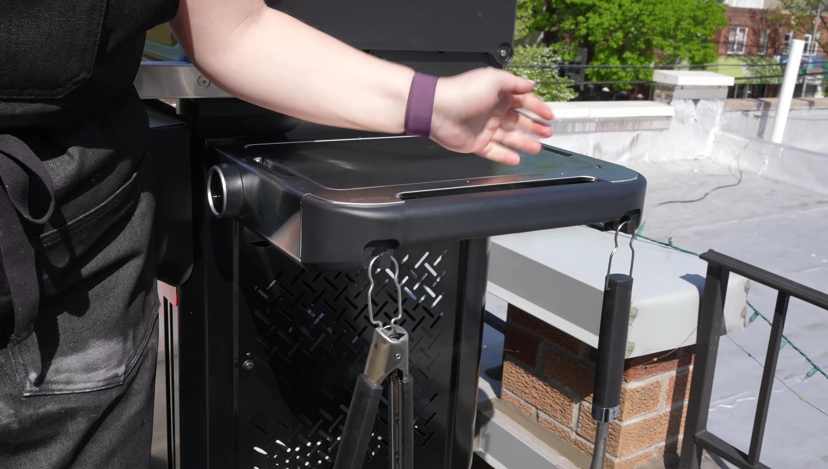 Weber Work System rails and accessories