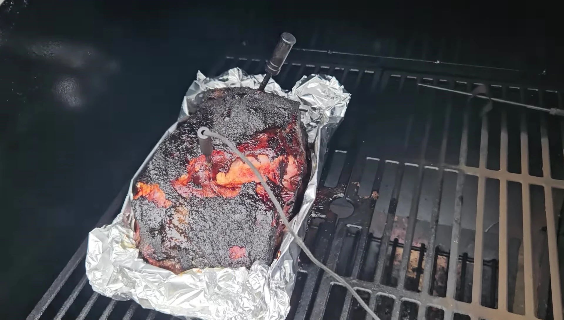 Smoked pork shoulder