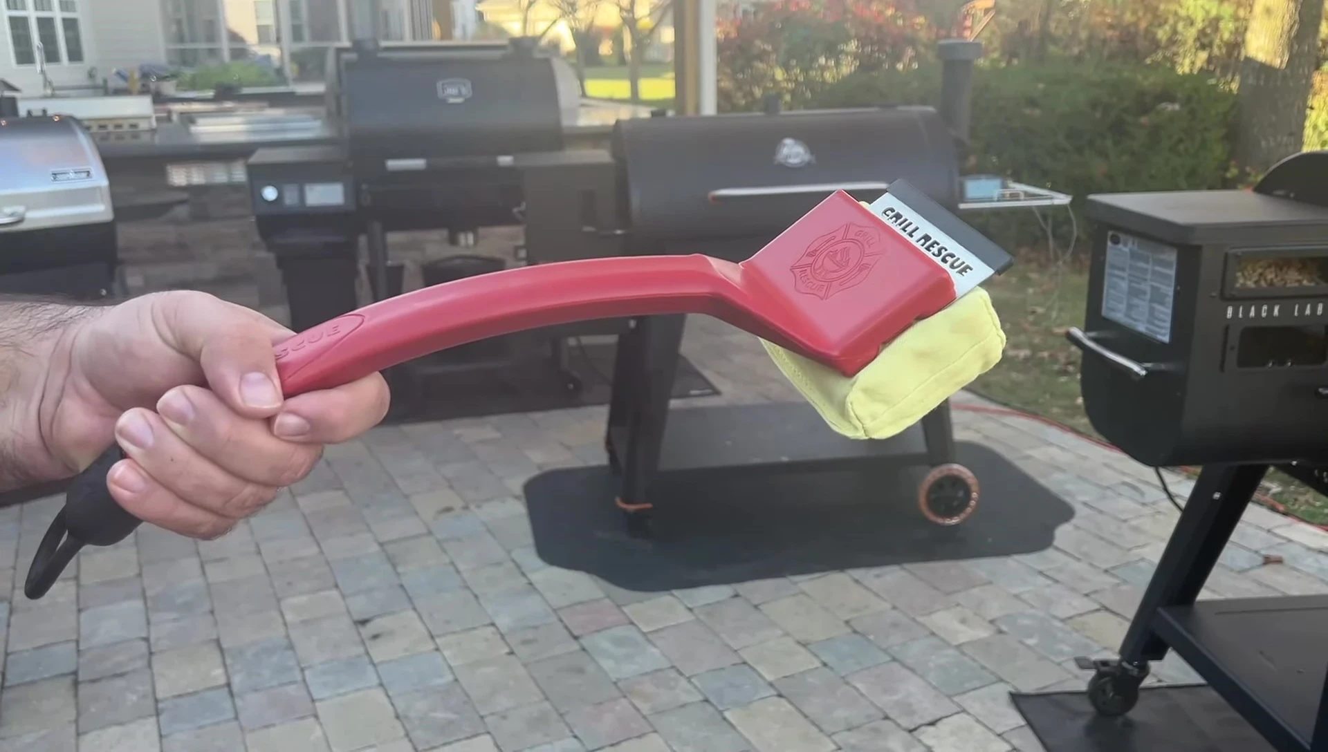 The Grill Rescue brush