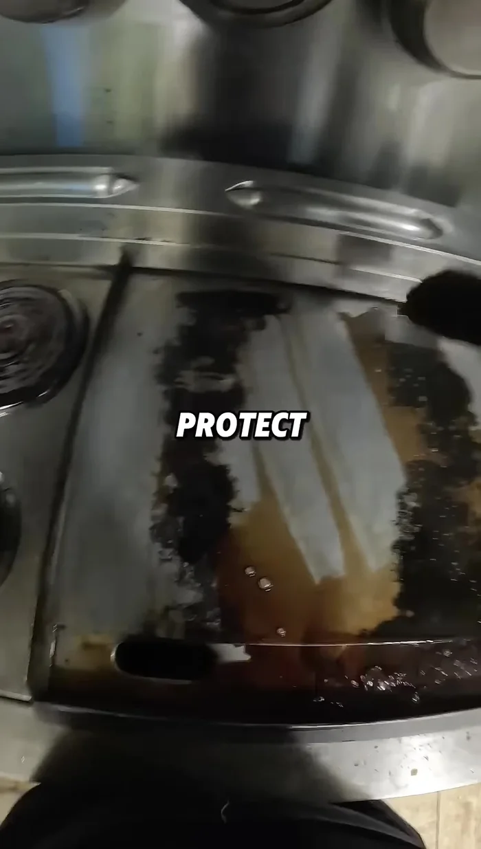 Apply a thin layer of oil to protect the griddle overnight.