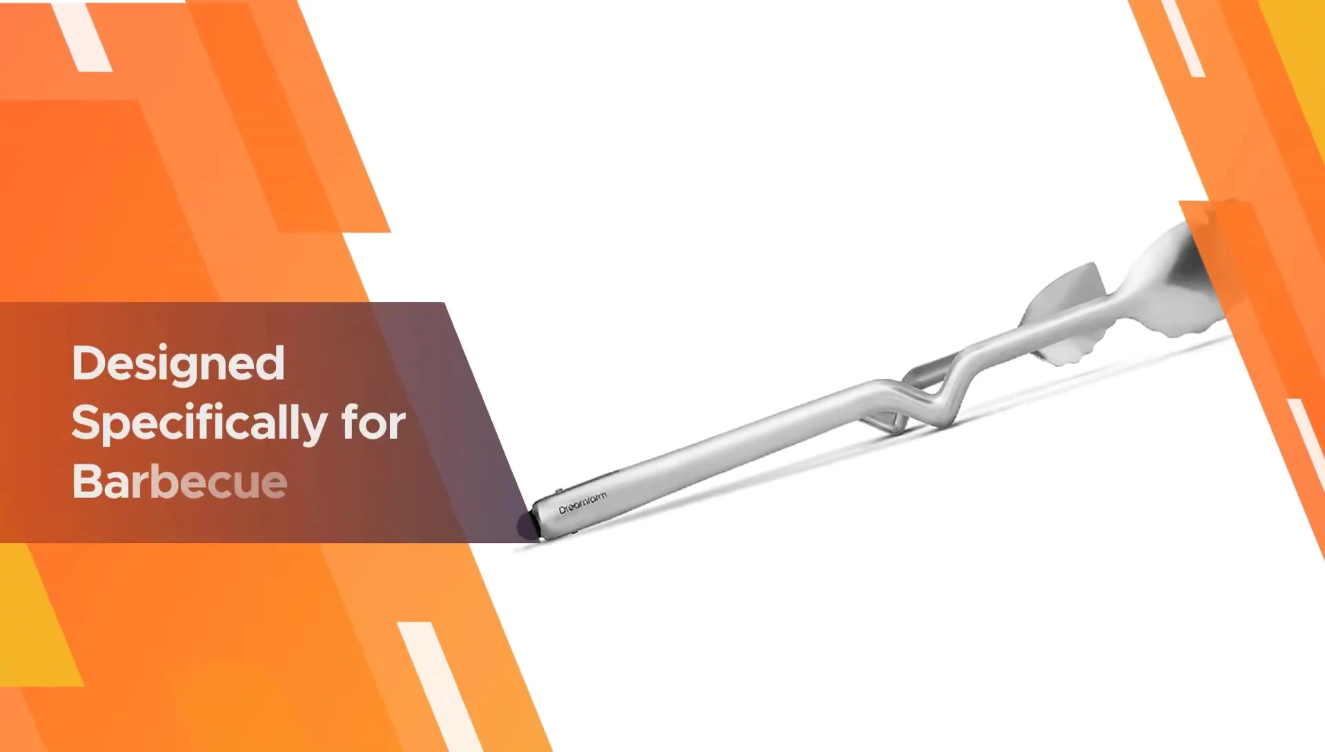 Image demonstrating how the tongs stand upright on the counter.