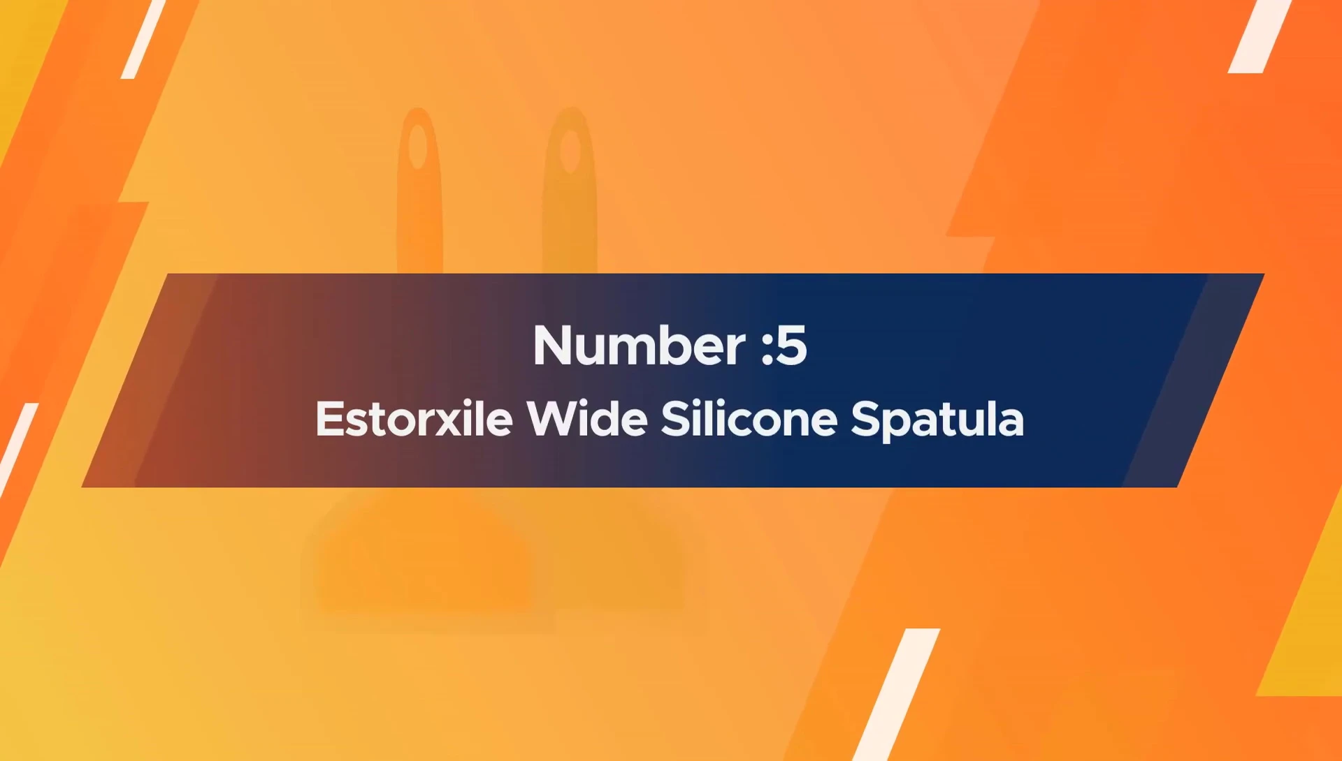 The Estoric spatula showing its wide head and design.