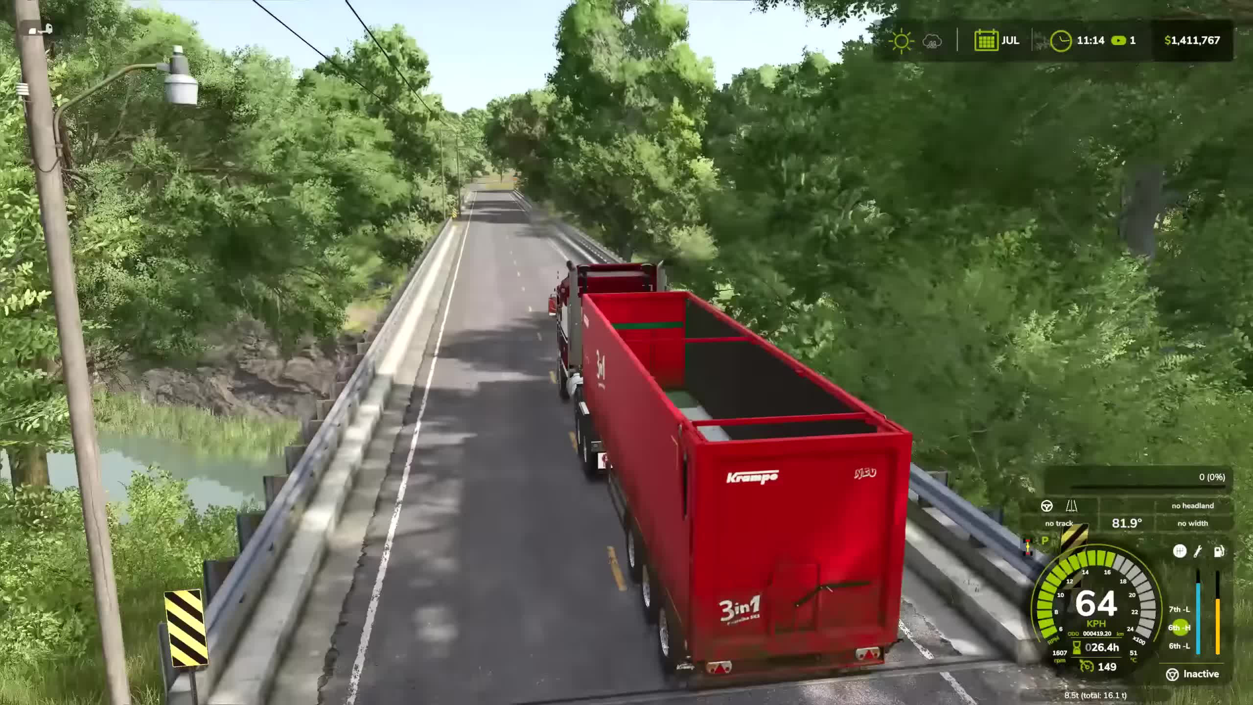 Opening scene with music playing
