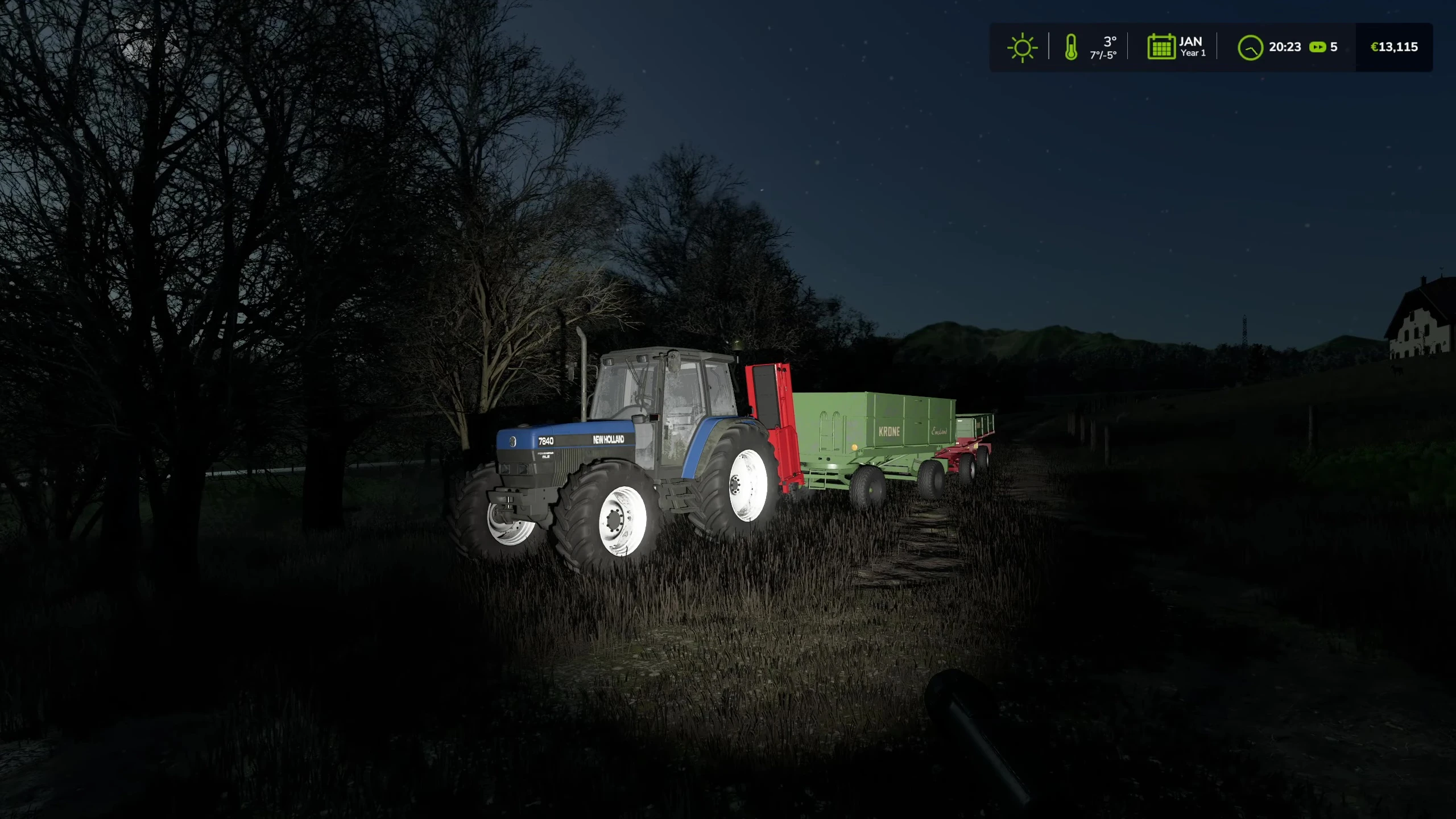 The player bids farewell to the viewers, ending the episode.