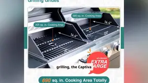 Captiva Designs Dual Fuel Grill Review: Gas & Charcoal Combo