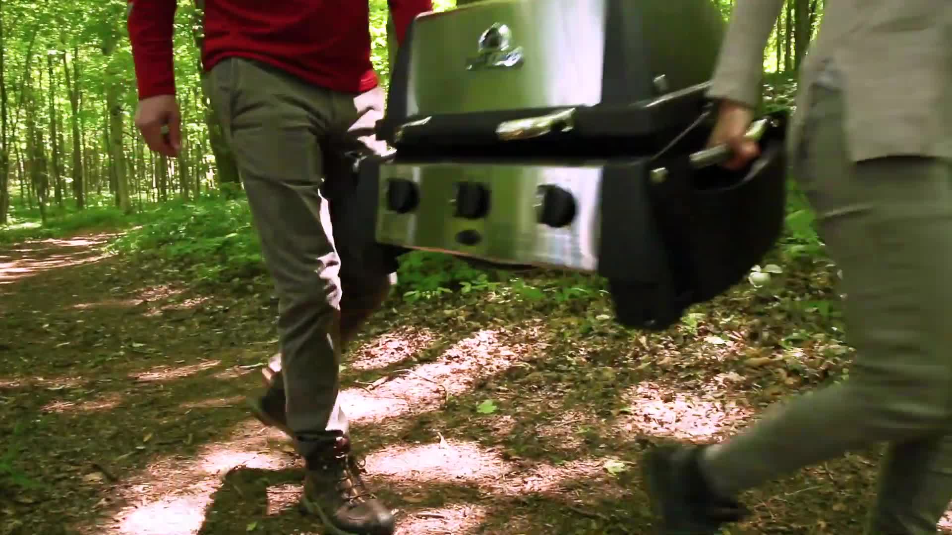 Close-up of the Porta-Chef tool set in its carrying case.
