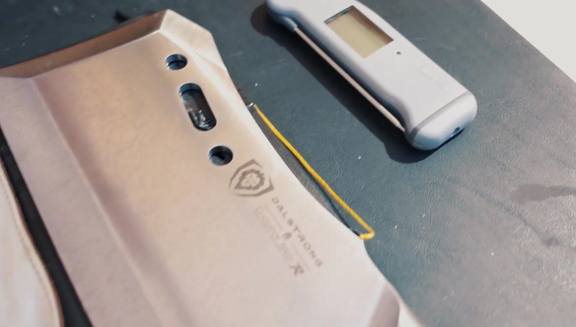 Thermapen in use