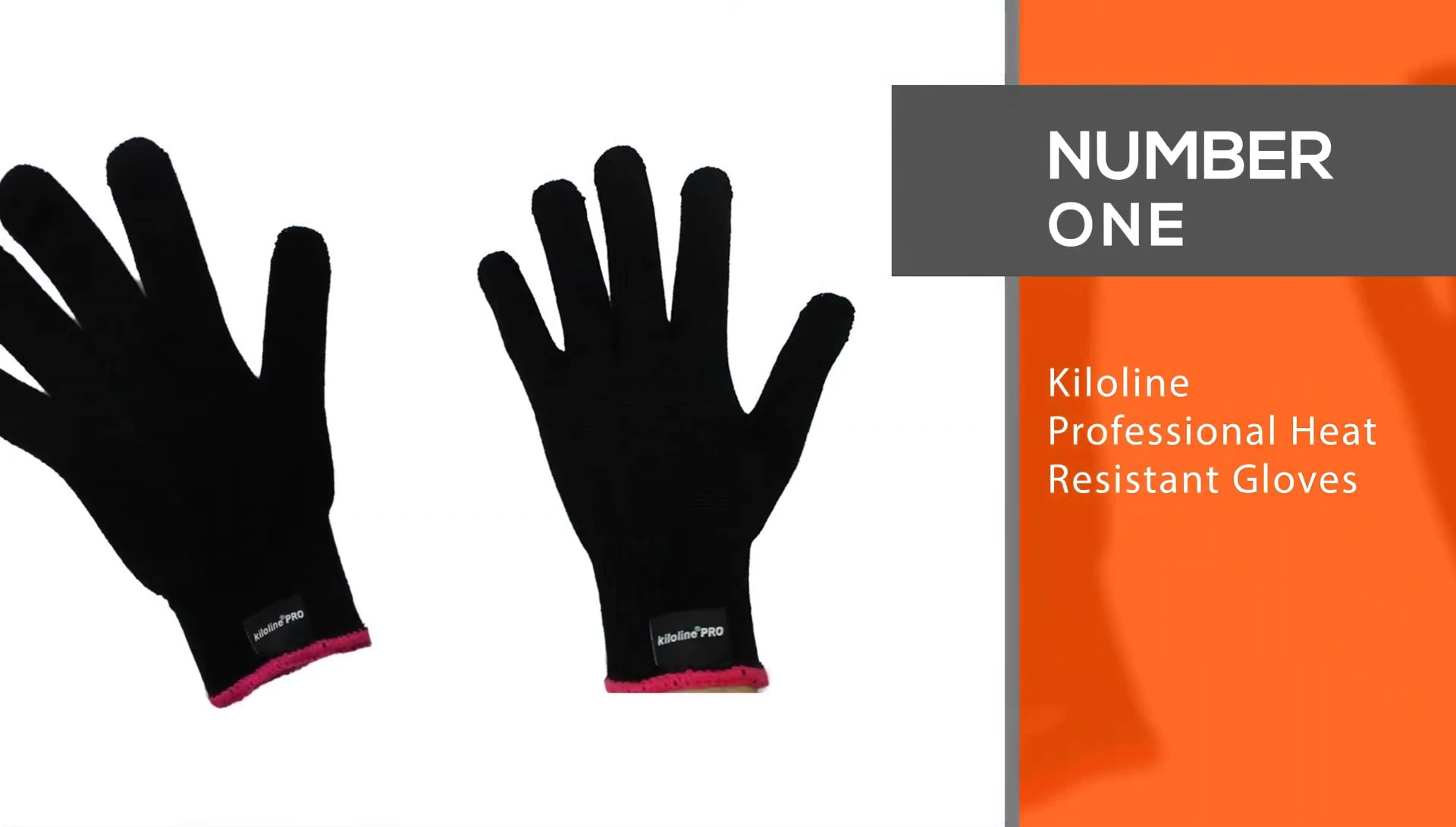 Close-up shot of Kilo Line Professional Heat Resistant Gloves