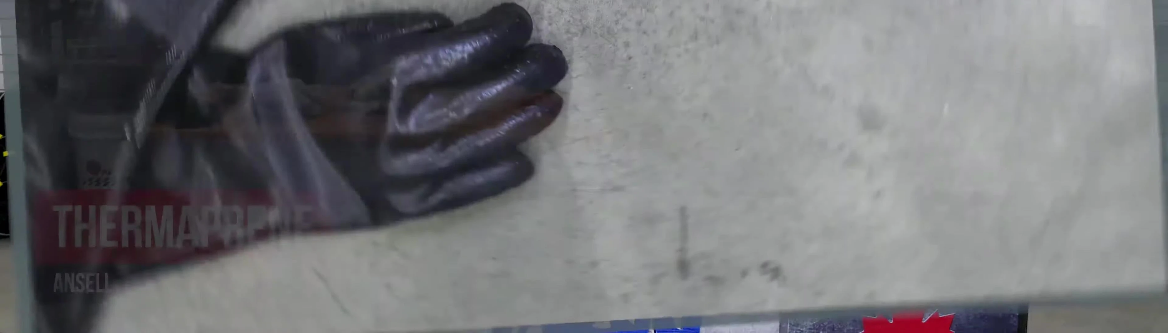 Neoprene glove material