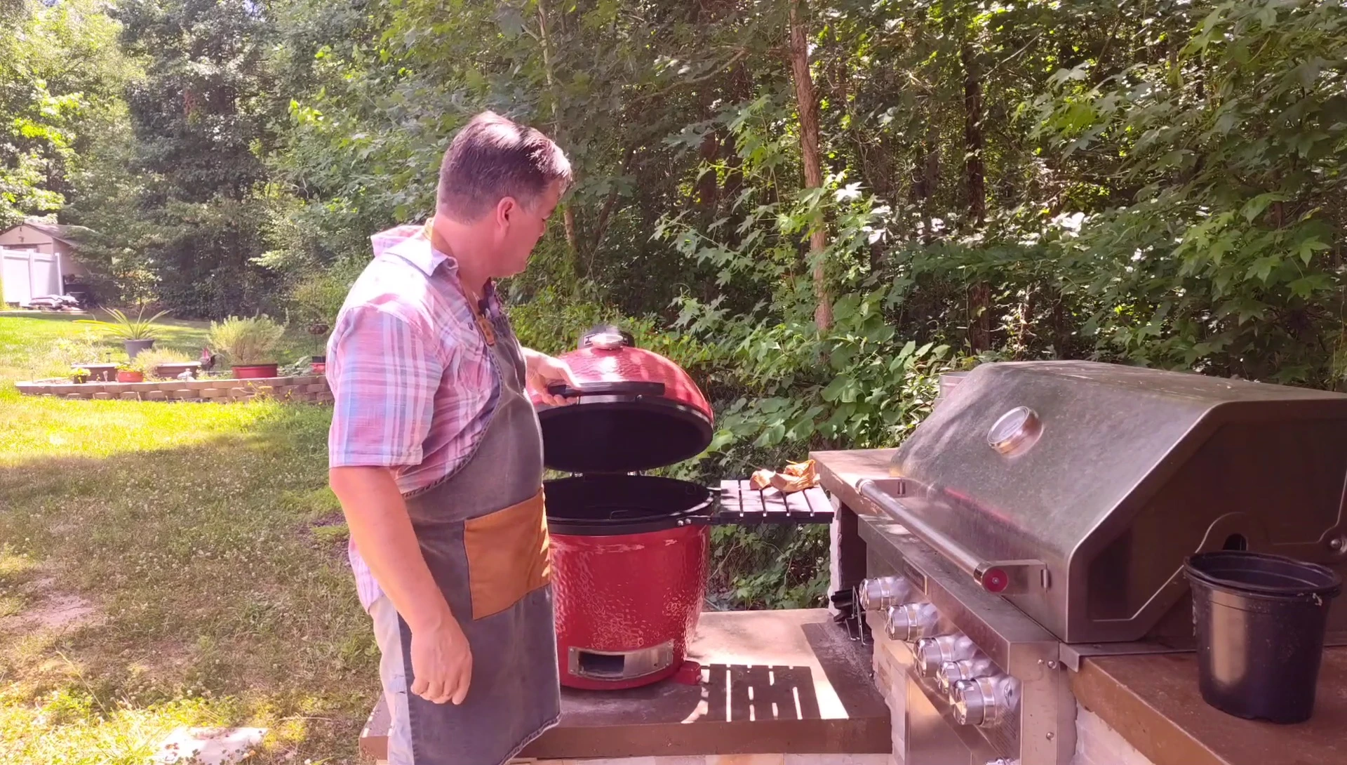 Maintaining safety by closing the lid and managing ventilation.