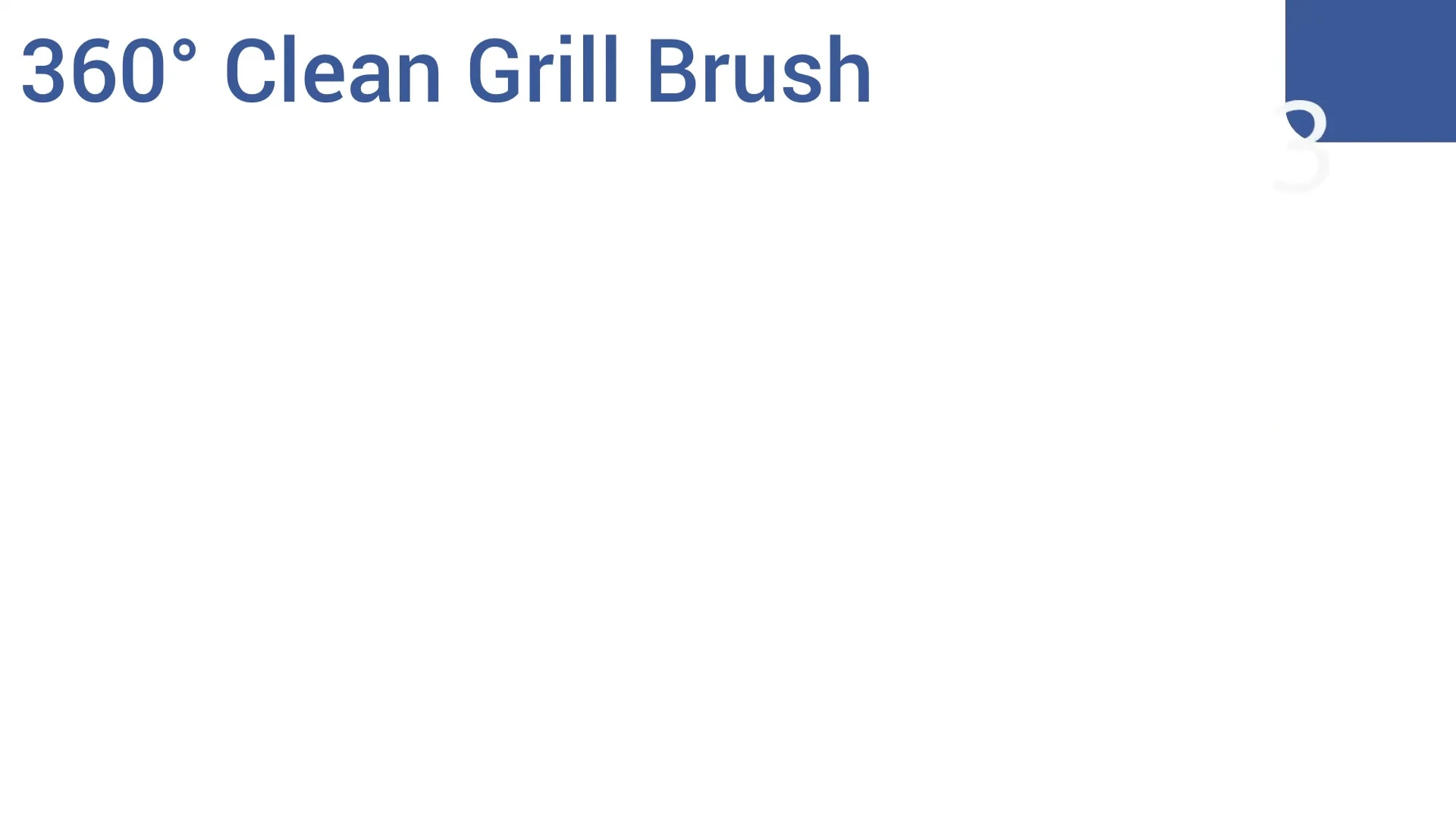 360 Degree Clean Grill Brush