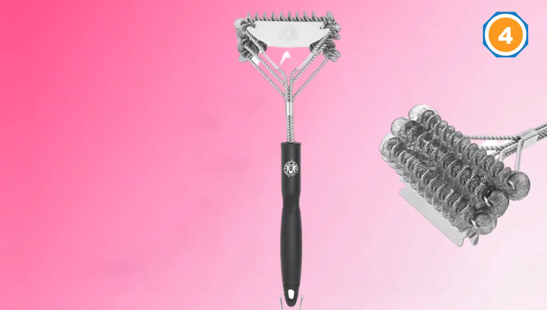 Close up of the Uncle Jeff's brush texture