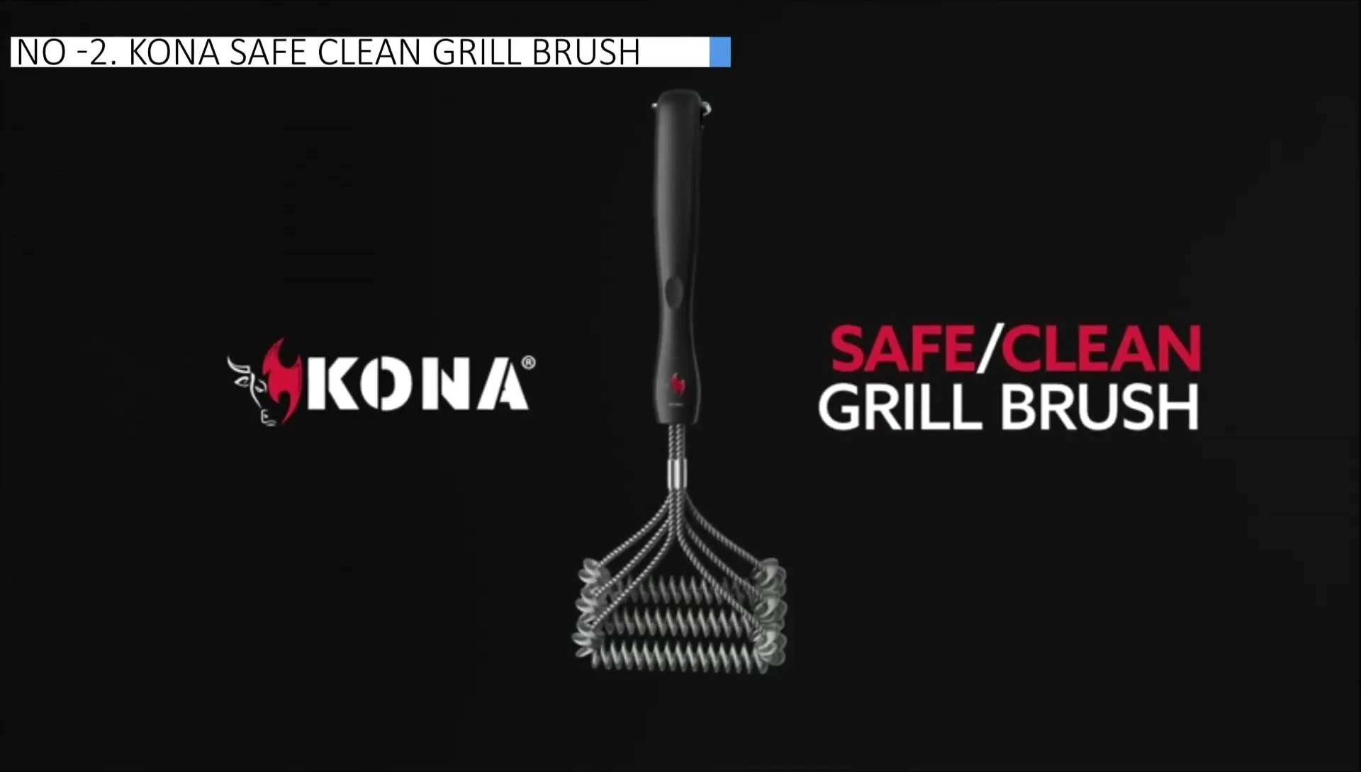 Kona Safe Clean Grill Brush