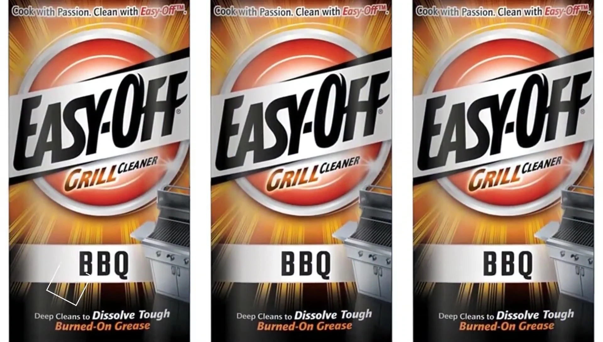 Easy-Off BBQ Grill Cleaner can