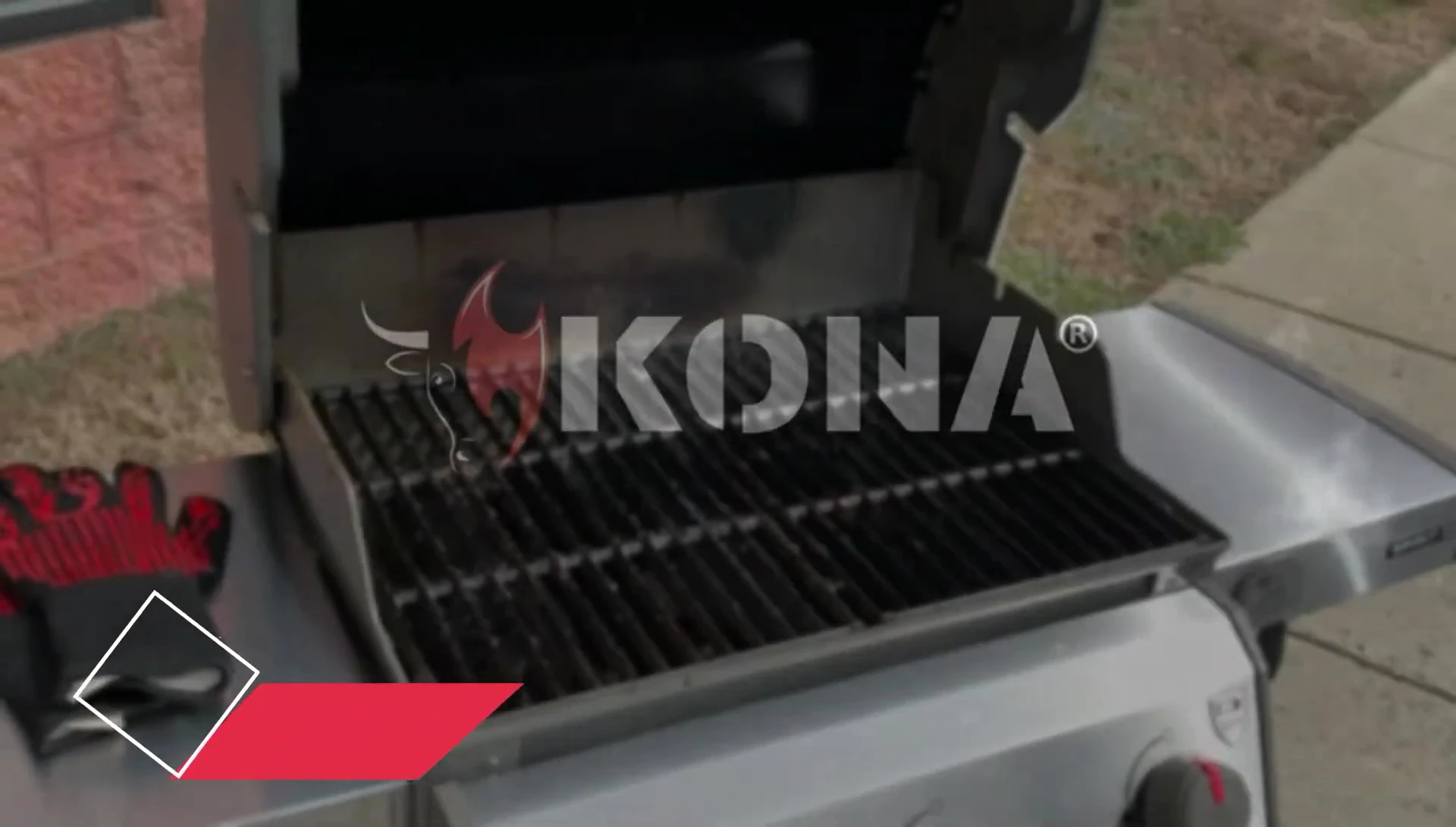 Kona Safe Clean Barbecue Grill Cleaner Spray bottle
