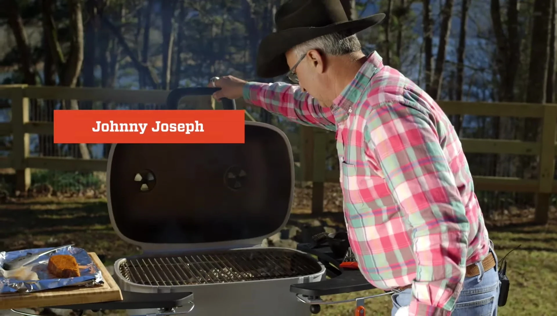 Highlighting the adjustable vents on the PK Grills.