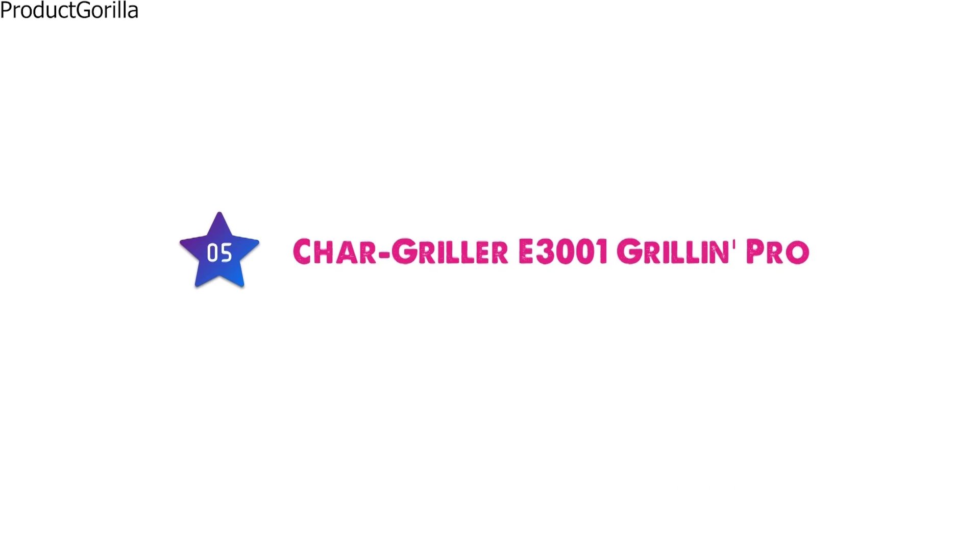 Char-Griller E3001 gas grill showcasing its size and features