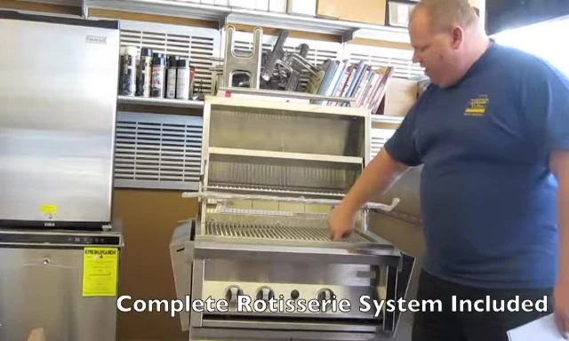 The rotisserie spit