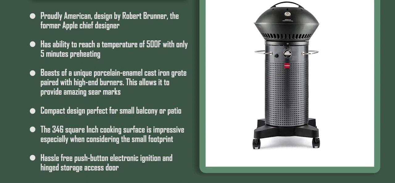 Highlighting the Wagyu Element F21's design and compact size