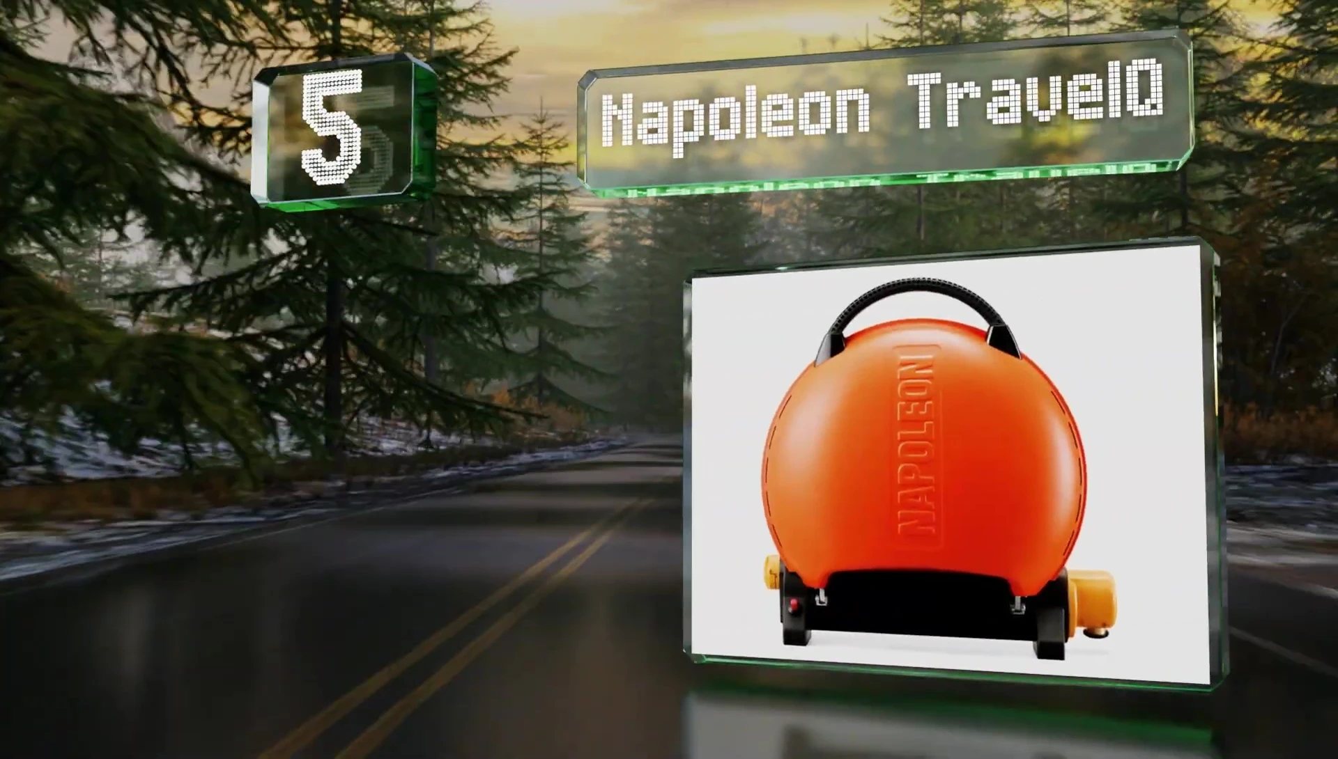 Napoleon TravelQ folded