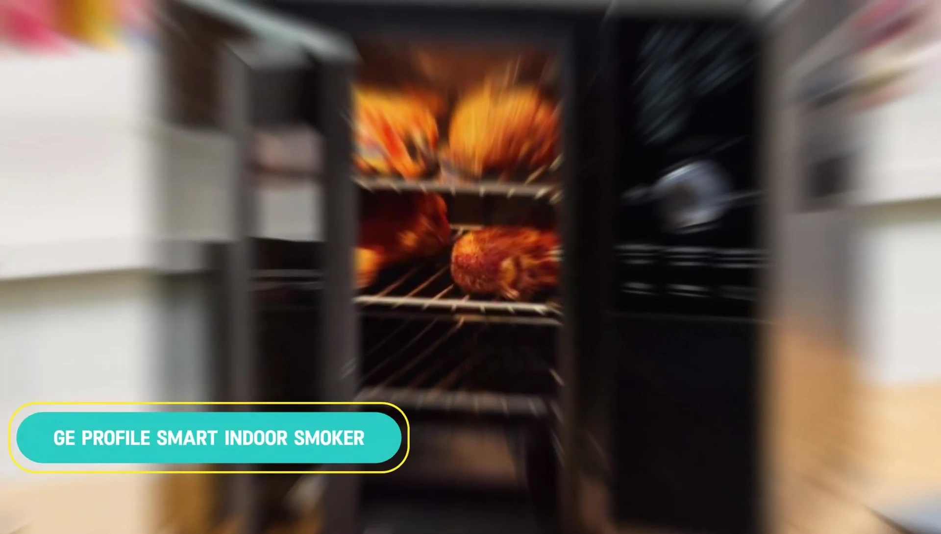 Image of the GE Profile Smart Indoor Smoker.