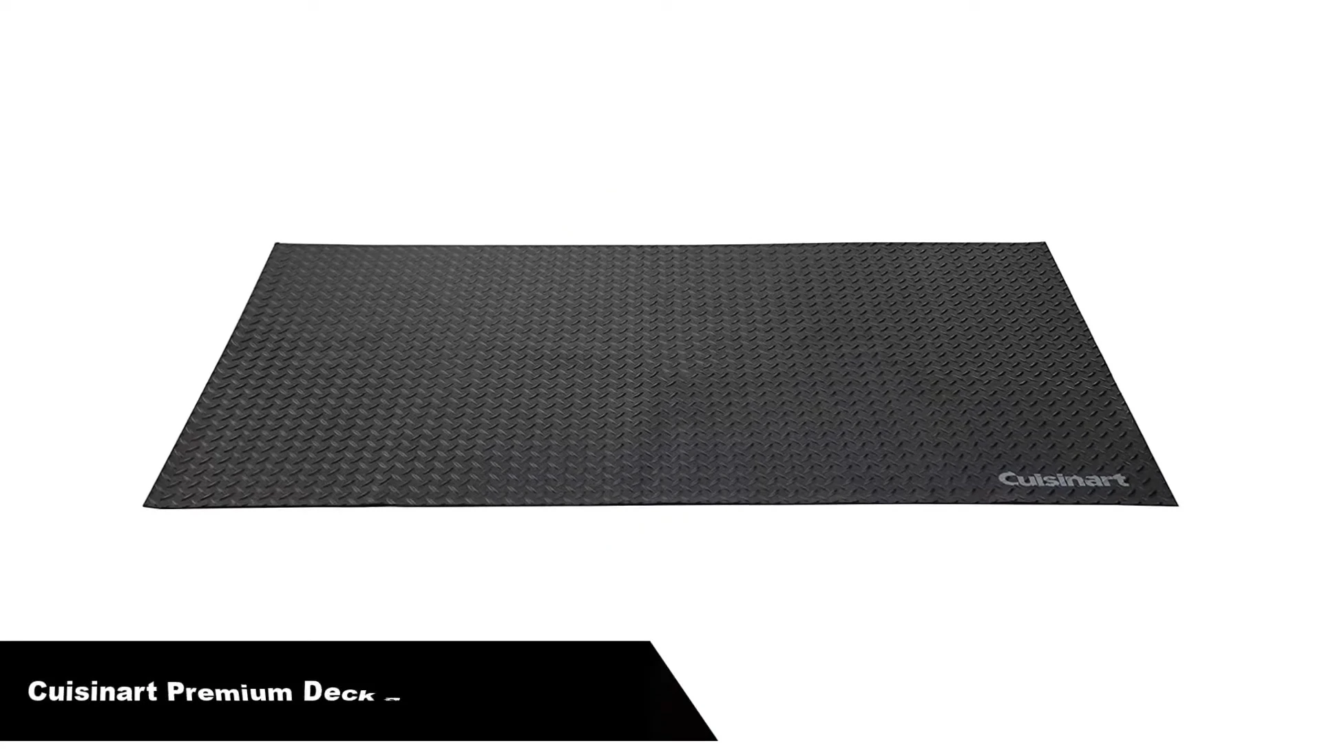 Close-up of the Q Icon grill mat