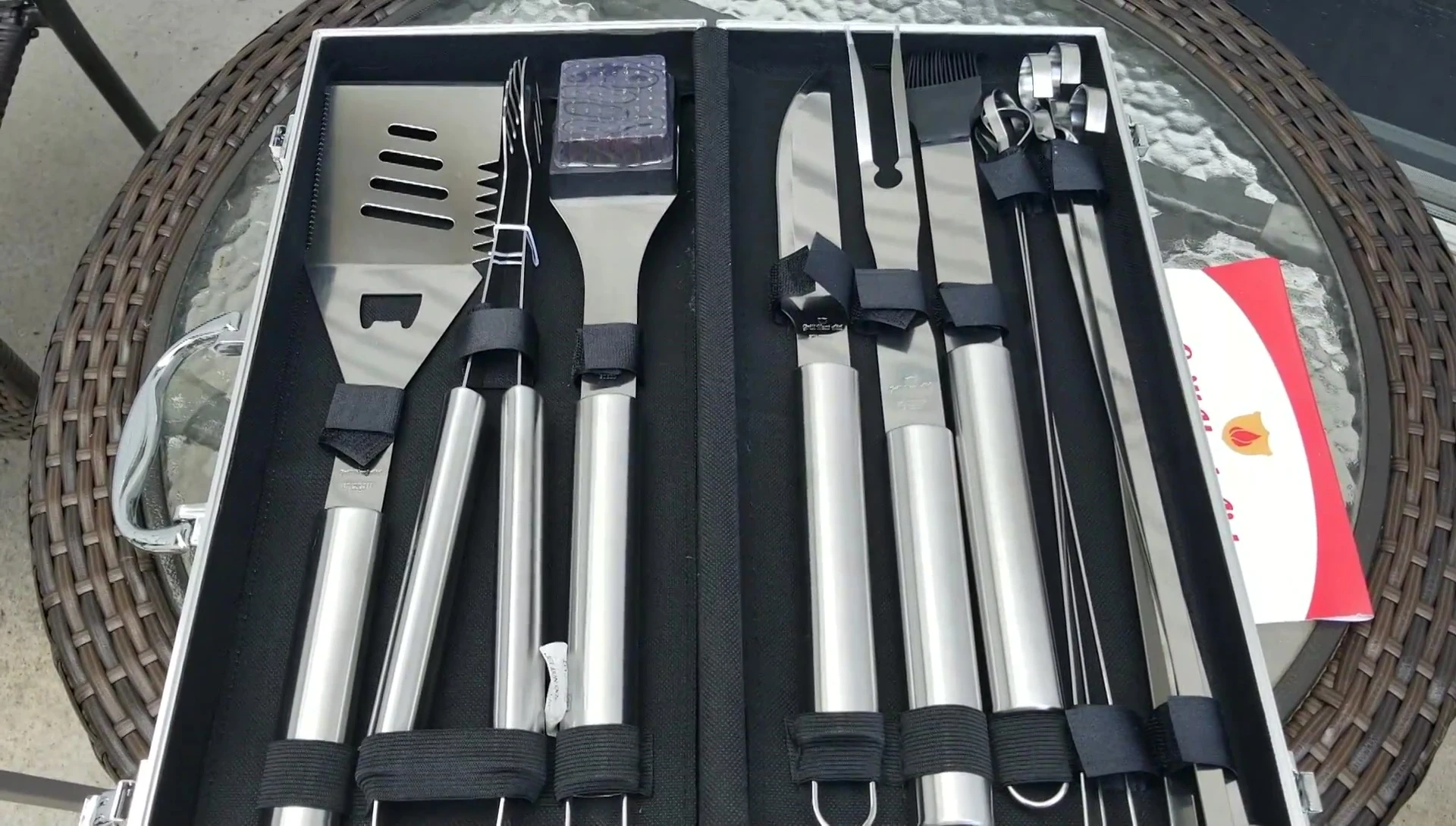 Overview of the tools in the set