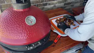 Joetisserie Chicken Wings: A Kamado Joe Classic 2 Recipe with Napoleon Basket