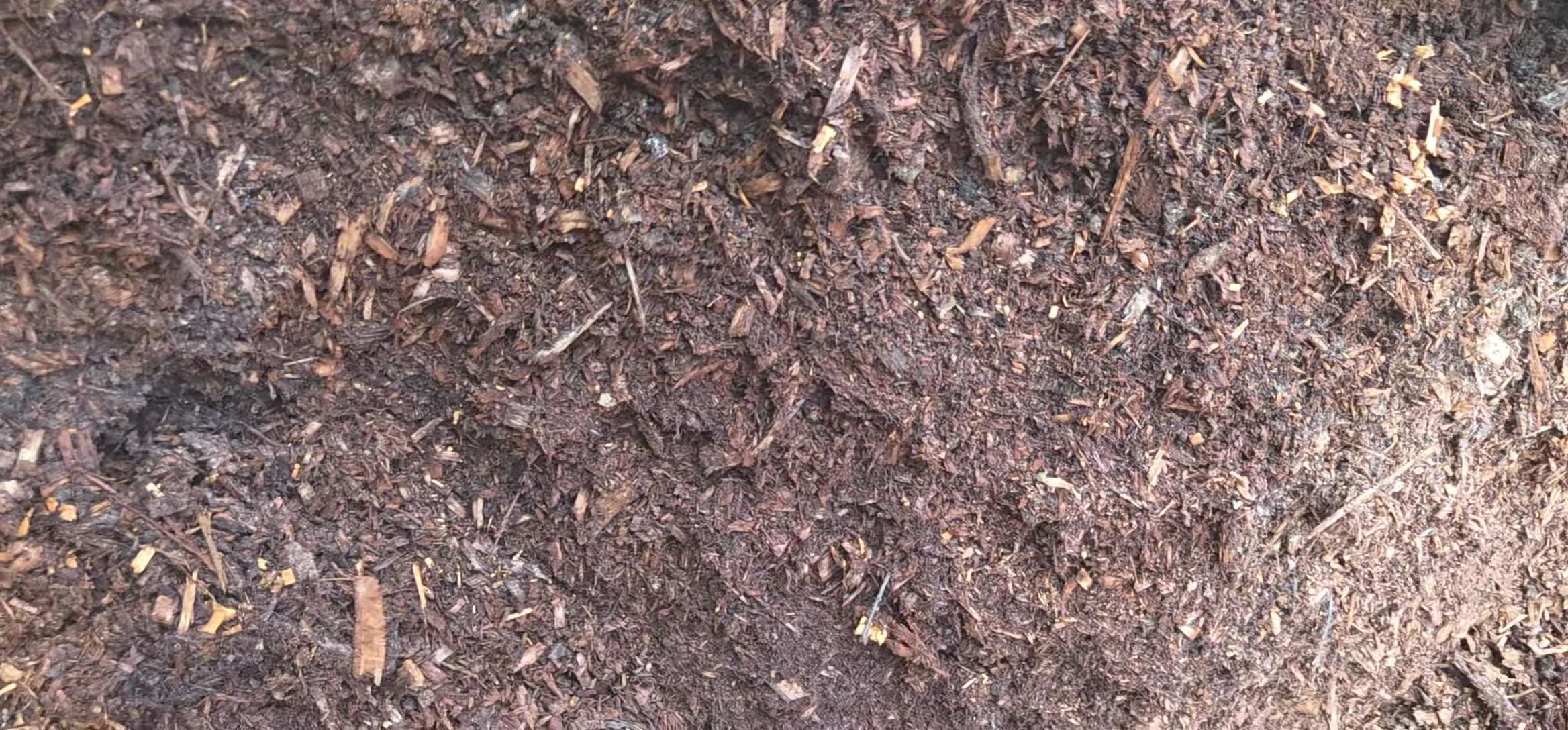 Recap of the importance of using aged wood chips.