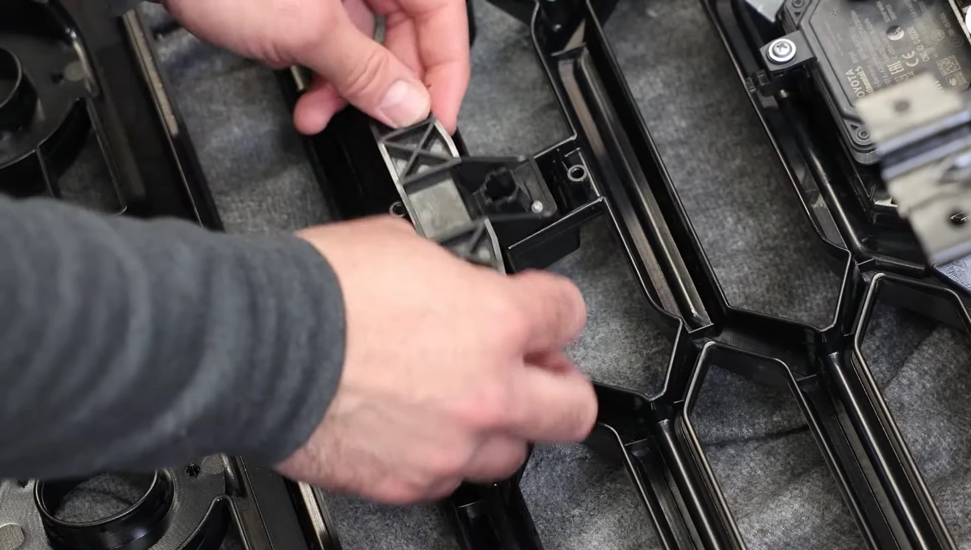 Reinstalling the front-facing camera